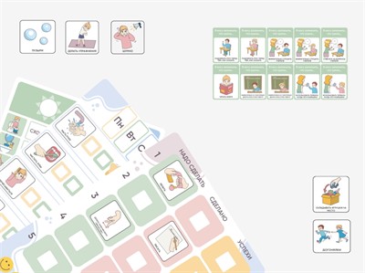 Набор карточек PECS/ПЭКС «Динамика» (616 шт.) - фото 69930881