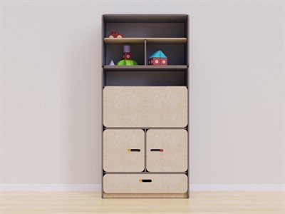 Стеллаж-трансформер с рабочим местом специалиста из коллекции «НЕГА» - фото 69930982