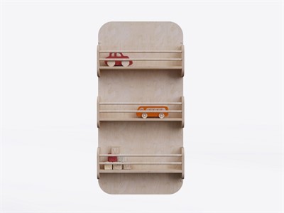 Настенная полка с тремя уровнями из коллекции «НЕГА» - фото 69930995