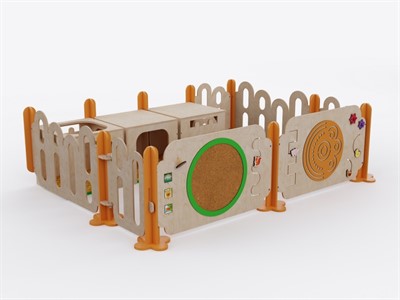 Модульный игровой манеж из коллекции «НЕГА» №6 (большой) - фото 69931131