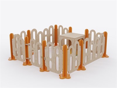 Модульный игровой манеж из коллекции «НЕГА» №1 (малый) - фото 69931137