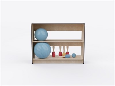 Стеллаж для мячей из коллекции «НЕГА» (1088х885х350) - фото 69931589