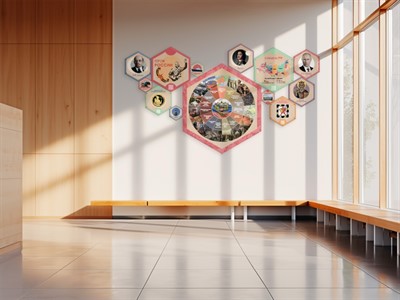 Стендум «История России» — набор информационно-методических панелей (13 шт.) - фото 69931769