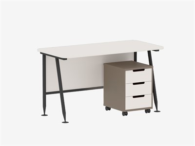 Стол для преподавателя на металлическом каркасе - фото 69932344