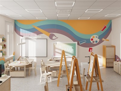 Студия изобразительного искусства 43 м² - фото 69932449