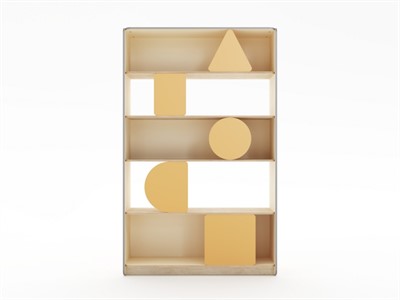 Напольный стеллаж для хранения конструктора - фото 69932655