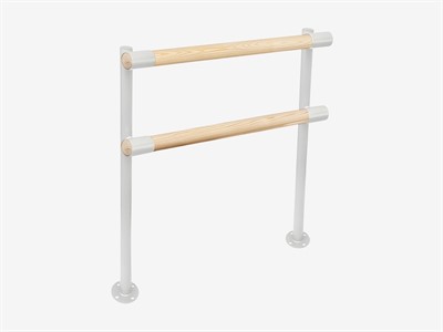 Двухуровневый напольный балетный станок - фото 69932788