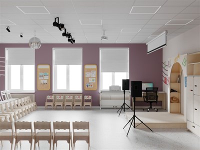 Музыкальный зал 50 м² - фото 69933012