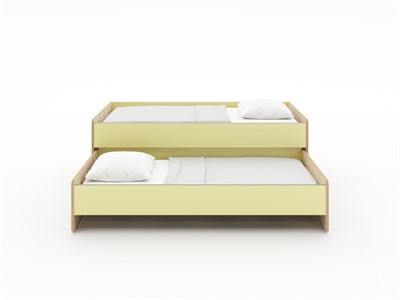 Раздвижная кровать 2 секции в спальную зону из коллекции «НЕГА» - фото 69933201