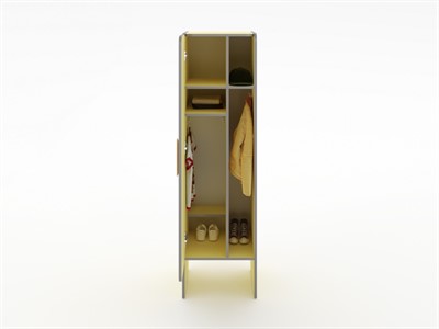 Детский шкафчик во входную группу из коллекции мебели «НЕГА» - фото 69933231