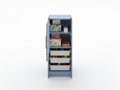 Закрытый шкаф с ящиками из коллекции мебели «НЕГА» - фото 69933351