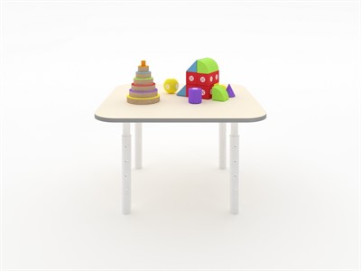 Квадратный растущий стол из коллекции «НЕГА» с телескопическими ножками - фото 69933451