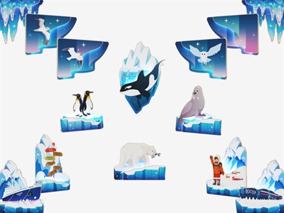 Декоративные настенные панели «Арктика и Антарктика» - фото 69933798