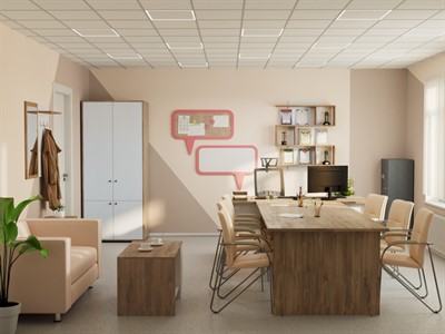 Кабинет руководителя в образовательное учреждение 27 м² - фото 69934024