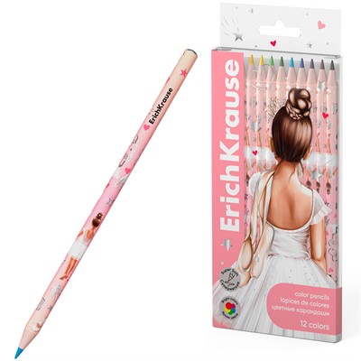 Карандаши цветные 12 цв. ErichKrause Pointes 61808 - фото 69934358