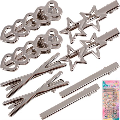 Набор заколок для волос FG250522031Q-1 Miss Kapriz 8 шт в упак. - фото 69934643