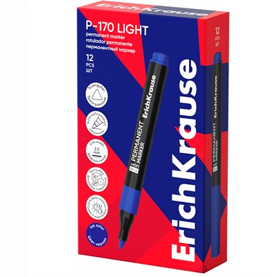 Маркер синий перманентный P-170 light 63564 ErichKrause - фото 69934770