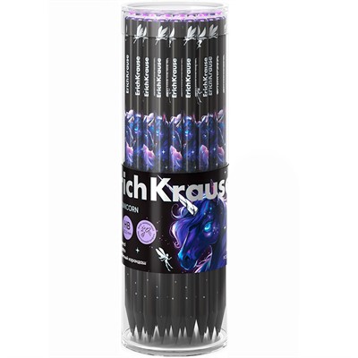 Карандаш ч/гр. Black Unicorn HB 62764 /Erich Krause/ - фото 69934820