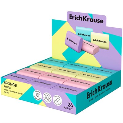 Ластик Sponge Pastel 48778 /Erich Krause/. - фото 69934825