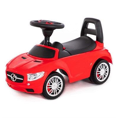 Каталка автомобиль SuperCar №1 со звуковым сигналом красная 84460 П-Е /1/ - фото 69935117