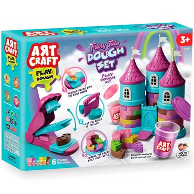 Набор для творчества Набор для лепки Волшебная сказка, тесто 6х56г 03737 AЯT CRAFT - фото 69935167