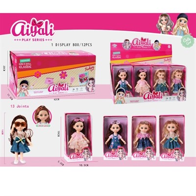 Кукла 3008-7 в шоубоксе - фото 69935307