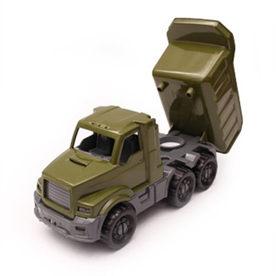 Автомобиль Добрыня Самосвал Военный 20см И-8049 - фото 69935388