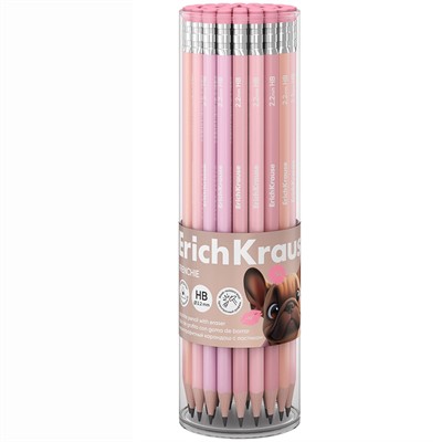 Карандаш ч/гр. Frenchie с ластиком, HB 65334 /Erich Krause/ - фото 69935604