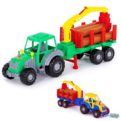 Трактор Алтай с полуприцепом лесовозом 35370 П-Е /6/ - фото 69935922