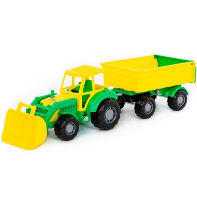 Трактор Мастер с прицепом и ковшом №1 35264 П-Е /6/ - фото 69936137