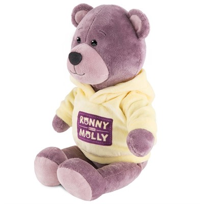 Мишка Ронни в Толстовке с Логотипом 21 см в коробке RM-R005-21 - фото 69936482