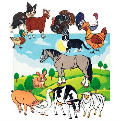 Игра Ферма фетр LIP1325 - фото 69936606