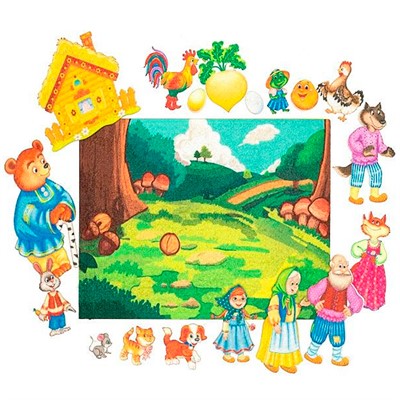 Игра Сказки 5 в 1 фетр LIP1288 - фото 69936607