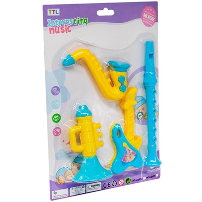 Набор музыкальных инструментов LQ-010 на блист. - фото 69936634