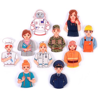 Кукольный Пальчиковый театр Профессии LIP1387 - фото 69936742