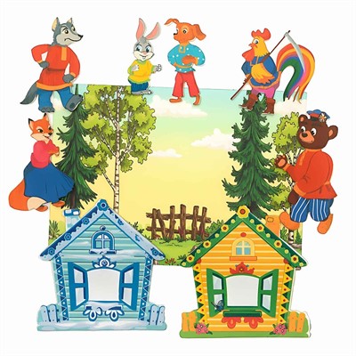 Игра Заюшкина избушка фетр LIP1324 - фото 69936746