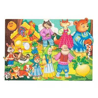 Игра Сказки 5 в 1 фетр LIP1424/LIP1417 - фото 69936885