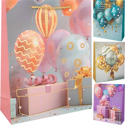 Пакет 26*32*10 см Шары FG250926289D - фото 69936974