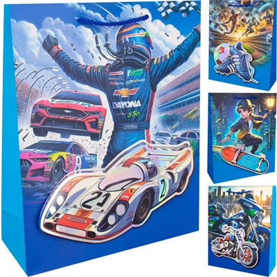 Пакет 26*32*10 см FG250926397D для мальчиков в ассорт. - фото 69936984