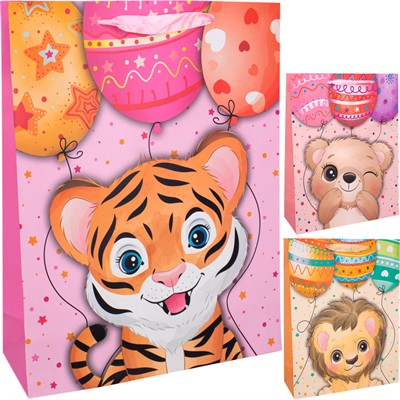 Пакет 26*32*10 см Животные FG250926479D - фото 69936989