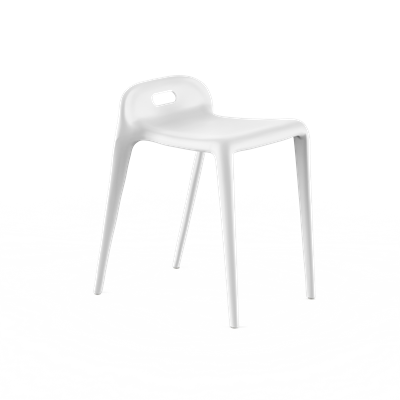 Стул ESPACE (белый) PP0001W (от 12 шт) - фото 69937109