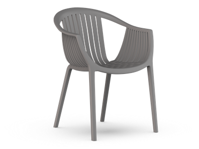 Стул ESCALATE (серый) PP0004G (от 12 шт) - фото 69937158