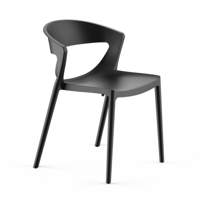 Стул EVOK (черный) PP0005B  (от 12 шт) - фото 69937183