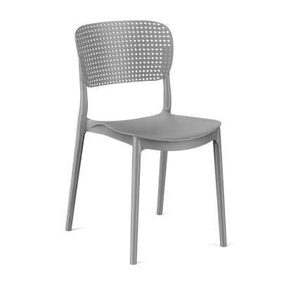Стул ESKA (серый new) PP0009NG (от 12 шт) - фото 69937501