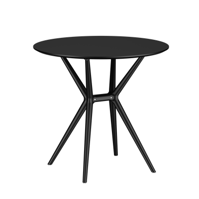 Стол TAURI (черный/черный) PP0017BB (от 12 шт) - фото 69937890