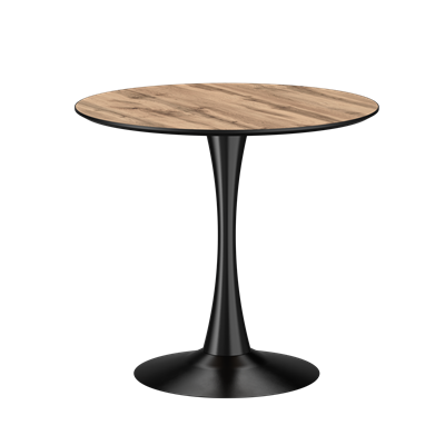 Стол TAMEA дуб вотан (черная ножка) 1шт. PP0020DB (в уп. без пал.) (от 12 шт) - фото 69937954