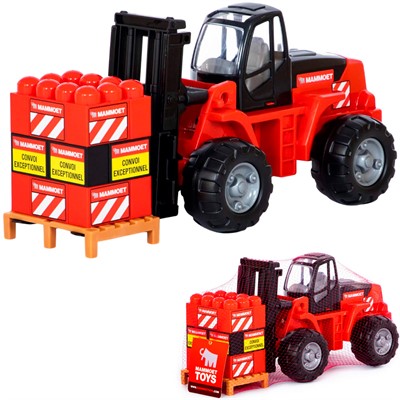 Автокар+конструктор 15 эл МАММОЕТ в сетке 62734 П-Е /4/ - фото 69937992