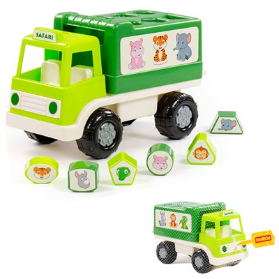 Автомобиль Грузовик "Забава" сафари зелёный 90270 П-Е /9/ - фото 69938180