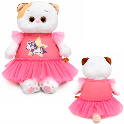 Ли-Ли Кошечка в платье с лошадкой LK27-175 - фото 69938249