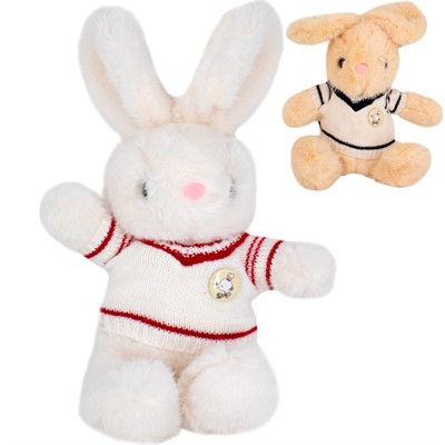Зайчик в кофте 30 см FG250327115C цвет с ассортименте - фото 69938352